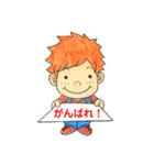 ぽっくりくんメッセージカード(手描きver.)（個別スタンプ：36）