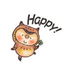 毎日使える ブタミミズクず（個別スタンプ：12）