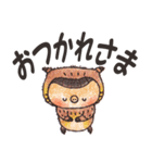 毎日使える ブタミミズクず（個別スタンプ：16）