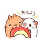うさぎとチンチラ（個別スタンプ：3）