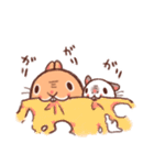 うさぎとチンチラ（個別スタンプ：32）