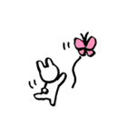 謎のうさぎさん 1（個別スタンプ：6）