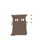 目で訴える黒猫さん（個別スタンプ：10）