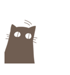 目で訴える黒猫さん（個別スタンプ：29）