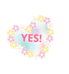毎日使えるかわいいスタンプ①（個別スタンプ：3）