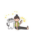 ヨガ with Cats 6（夏＆敬語)（個別スタンプ：40）
