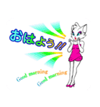 バブリーCat（個別スタンプ：3）