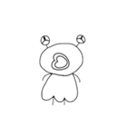ブサカワエイリアン（個別スタンプ：19）