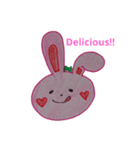 ピンクラビット（個別スタンプ：3）