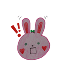 ピンクラビット（個別スタンプ：8）