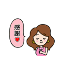 マダムMIEとMr.チビーズ（個別スタンプ：35）
