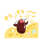 大豆バードと豆スタンプ（個別スタンプ：22）
