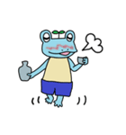 トランクスをはいたカエル～ぷち～毎日（個別スタンプ：28）