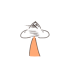 らくがきうさぎ (Doodle rabbit)（個別スタンプ：12）