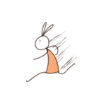 らくがきうさぎ (Doodle rabbit)（個別スタンプ：18）