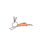 らくがきうさぎ (Doodle rabbit)（個別スタンプ：23）