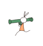 らくがきうさぎ (Doodle rabbit)（個別スタンプ：29）