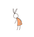 らくがきうさぎ (Doodle rabbit)（個別スタンプ：30）