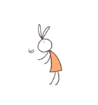 らくがきうさぎ (Doodle rabbit)（個別スタンプ：31）