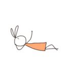 らくがきうさぎ (Doodle rabbit)（個別スタンプ：32）