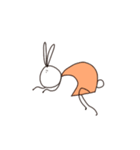 らくがきうさぎ (Doodle rabbit)（個別スタンプ：36）