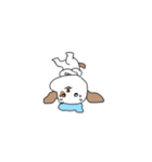 感情表現に忙しい茶ぶち犬です。（個別スタンプ：36）