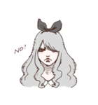 Red Eyed Girl（個別スタンプ：3）