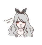 Red Eyed Girl（個別スタンプ：4）
