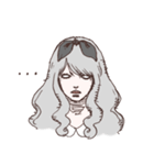 Red Eyed Girl（個別スタンプ：6）