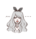 Red Eyed Girl（個別スタンプ：9）