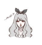 Red Eyed Girl（個別スタンプ：11）