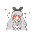 Red Eyed Girl（個別スタンプ：17）