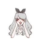 Red Eyed Girl（個別スタンプ：18）