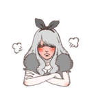 Red Eyed Girl（個別スタンプ：20）