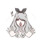 Red Eyed Girl（個別スタンプ：21）