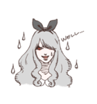 Red Eyed Girl（個別スタンプ：22）