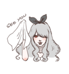 Red Eyed Girl（個別スタンプ：29）