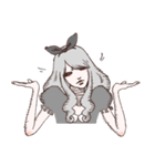 Red Eyed Girl（個別スタンプ：33）