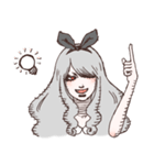 Red Eyed Girl（個別スタンプ：34）