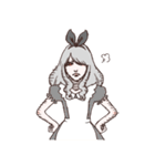 Red Eyed Girl（個別スタンプ：35）