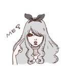 Red Eyed Girl（個別スタンプ：36）