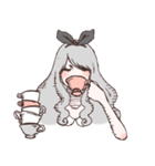 Red Eyed Girl（個別スタンプ：37）
