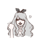 Red Eyed Girl（個別スタンプ：40）