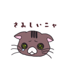 うちの猫をスタンプにしました。（個別スタンプ：18）