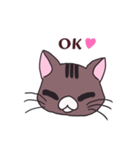 うちの猫をスタンプにしました。（個別スタンプ：21）