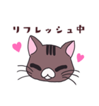 うちの猫をスタンプにしました。（個別スタンプ：25）