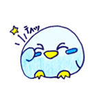 まるまる青色セキセイインコ（個別スタンプ：11）