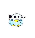 まるまる青色セキセイインコ（個別スタンプ：12）