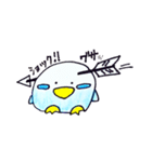 まるまる青色セキセイインコ（個別スタンプ：13）