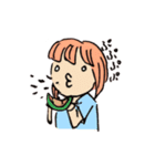 活発な奴ら。（個別スタンプ：15）